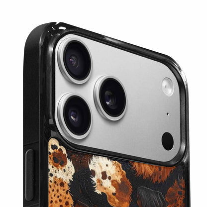 iPhone 17 Pro Max Case — Small Cow Animal Print Animal Print, Custom Designed Case Cover