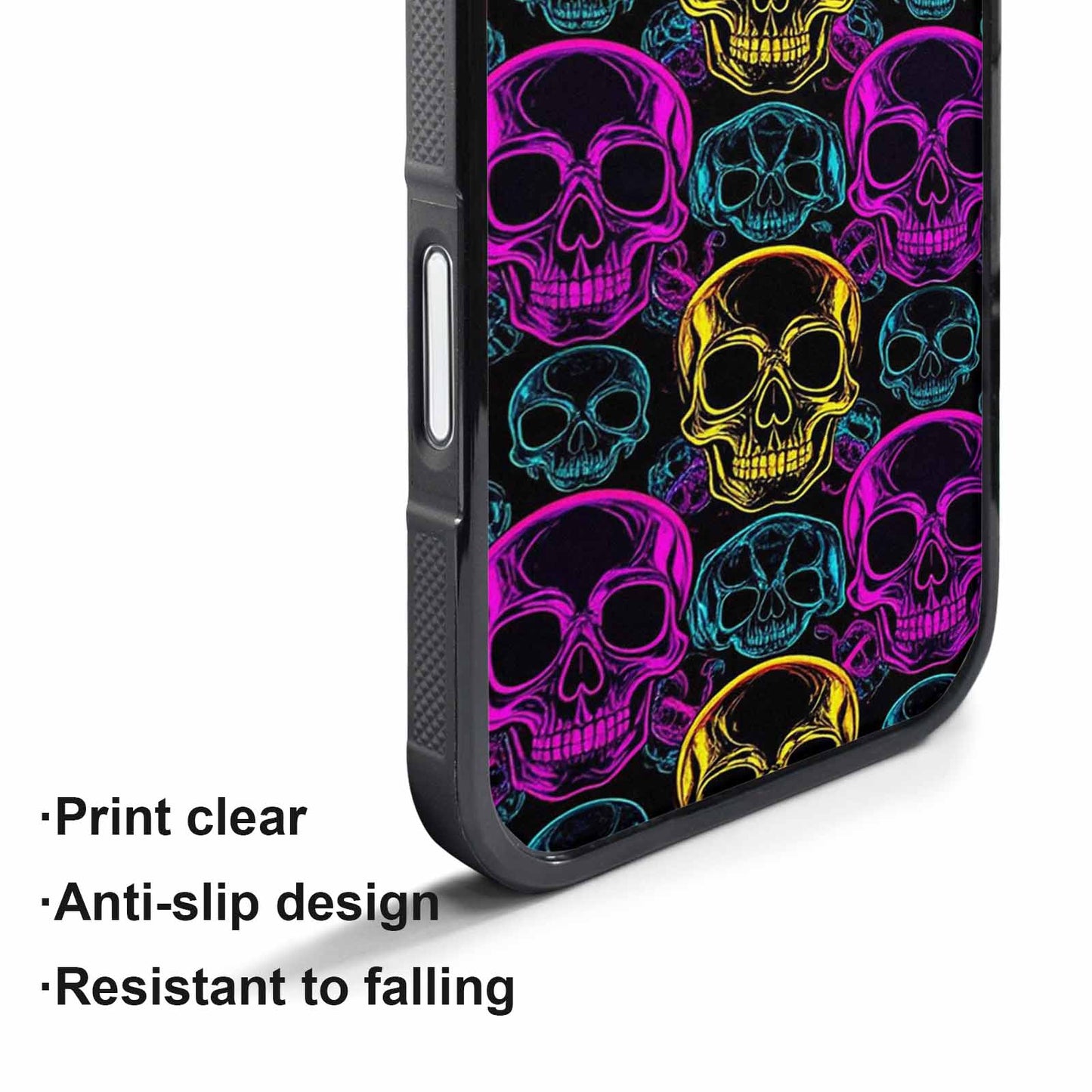 iPhone 17 Pro Case — Skull Dark Art Gothic Print Gothic, Personalized Phone Case