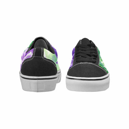 WOMEN'S Tie Dye - Canvas Lace-Up Vibrant Chaos Shoes