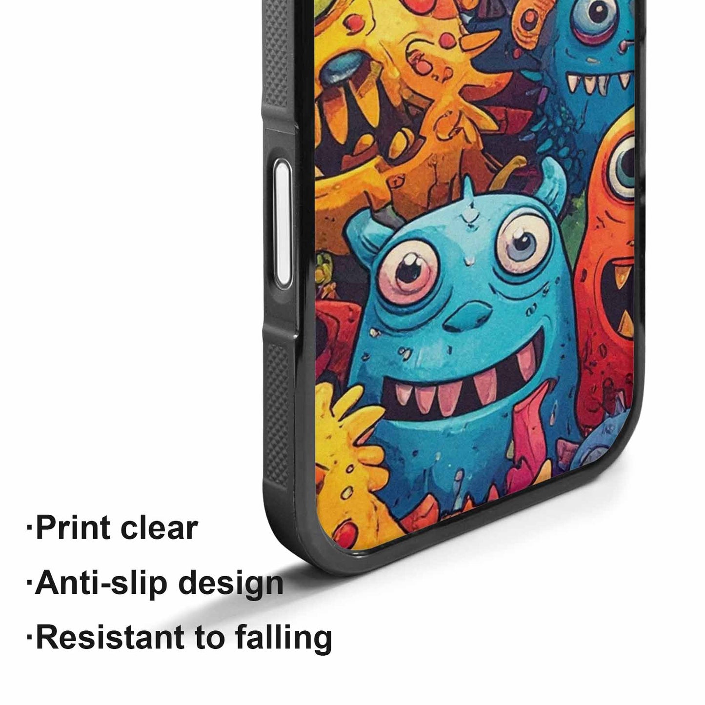 iPhone 17 Case — Small Cartoon Monster Character Cartoon Cute, Custom Made Phone Cover