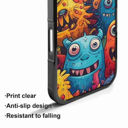 iPhone 17 Case — Small Cartoon Monster Character Cartoon Cute, Custom Made Phone Cover