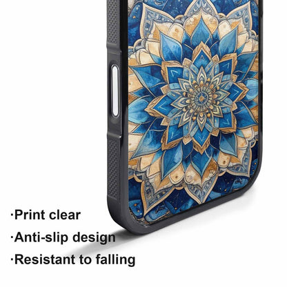 iPhone 17 Pro Case — Small Mandala Pattern Randomly Varying Floral, Custom Designed Case Cover
