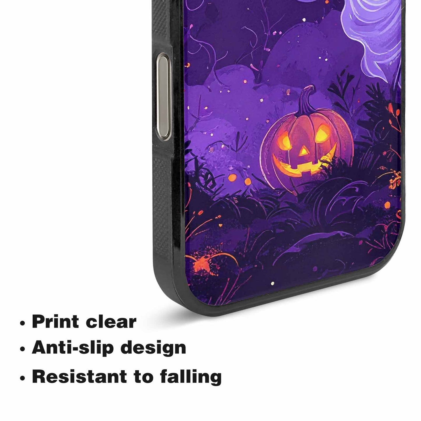 iPhone 16 Pro Case — Halloween Art Print Edge To Edge, Custom Art Phone Cover