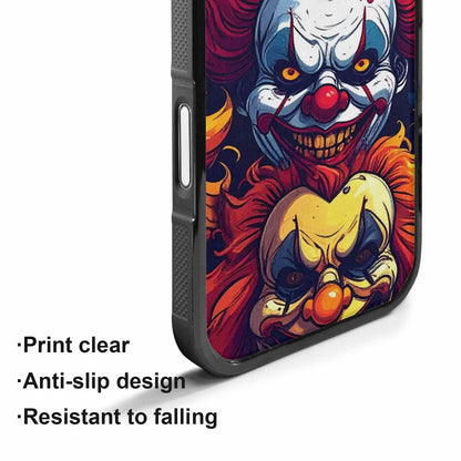 iPhone 17 Case — Evil Clowns Heads Faces Cartoon Cute, Personalized Phone Case