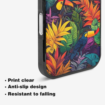 iPhone 16 Plus Case — Toucan Jungle Toucan Jungle Pattern Hundreds, Original Design Phone Case