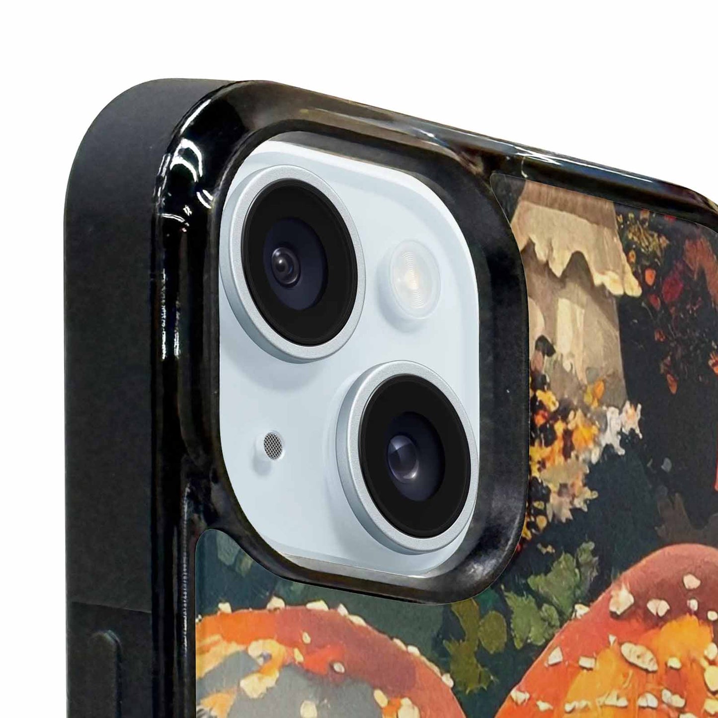 iPhone 15 Plus Case — Mushrooms Camomushrooms Patter, Custom Phone Case