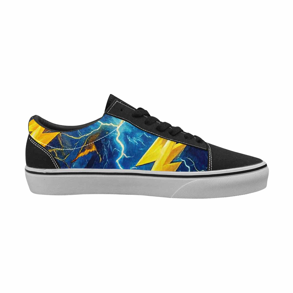 WOMEN'S Lightning Bolt Canvas Lace-Up Cottagecore Shoes