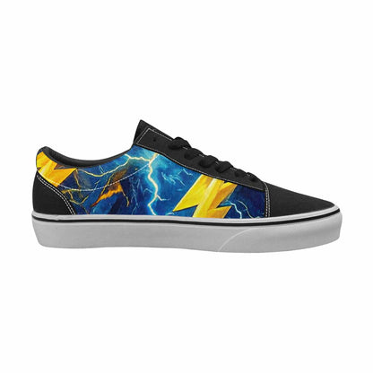 WOMEN'S Lightning Bolt Canvas Lace-Up Cottagecore Shoes