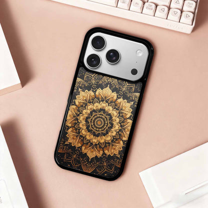 iPhone 17 Pro Case — Small Mandala Pattern Randomly Varying Floral, Custom Print Case Cover