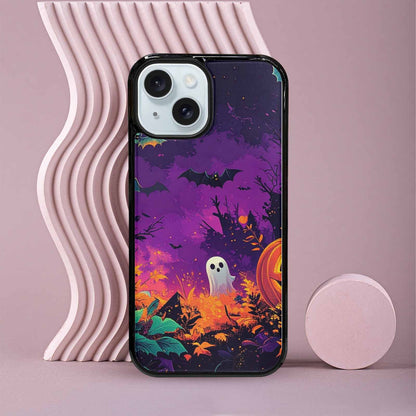 iPhone 15 Case — Halloween Print, Custom Art Phone Cover