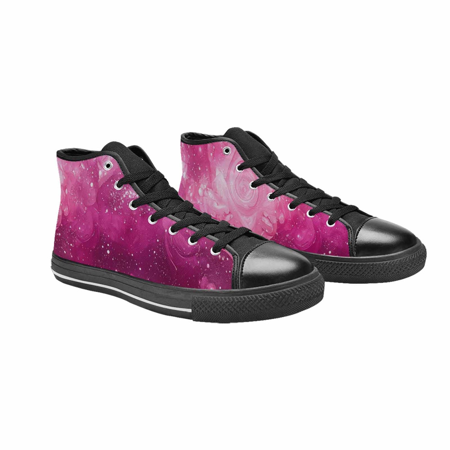 MEN'S Galaxy Art - High Top Canvas Dreamcore Custom Sneakers