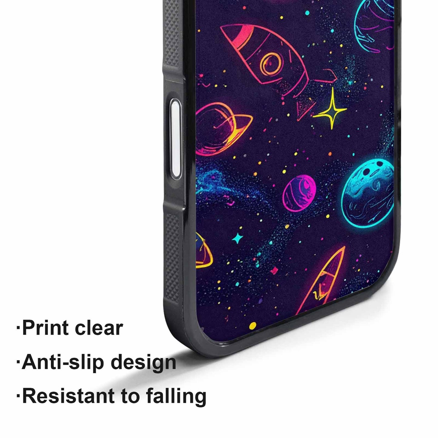 iPhone 17 Air Case — Space Galaxy Astronaut Pattern Planets Galaxy, Original Design Phone Case