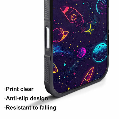 iPhone 17 Air Case — Space Galaxy Astronaut Pattern Planets Galaxy, Original Design Phone Case