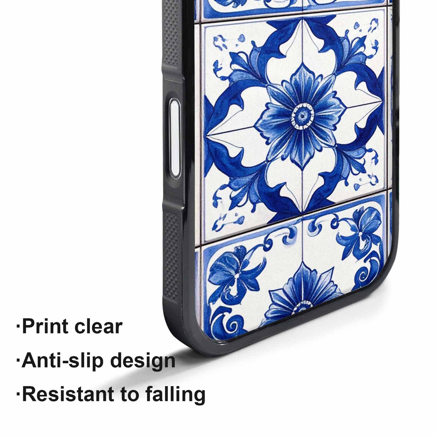 iPhone 17 Air Case — Mexican Talavera Tile Pattern Floral, Custom Print Case Cover