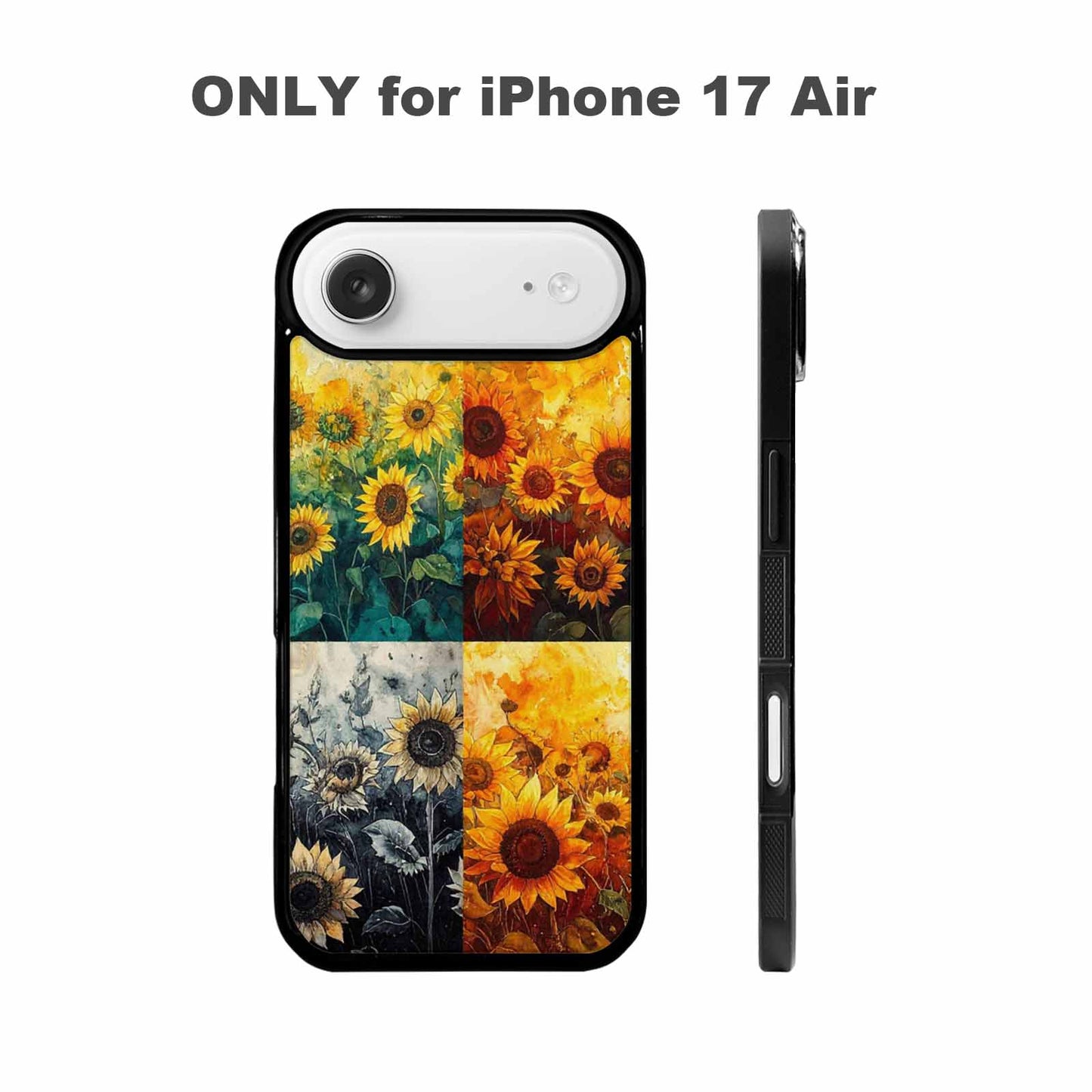 iPhone 17 Air Case — Blend Melt Them Together Small Floral, Custom Made Phone Cover