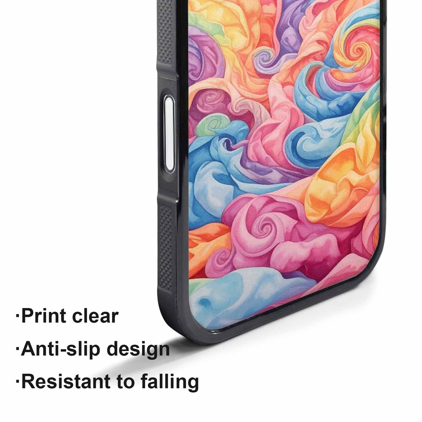 iPhone 17 Air Case — Tie Dye Swirls Tie Dye Tie, Original Design Phone Case