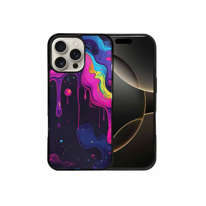 iPhone 16 Pro Max Case — Rick And Morty Style Art Dripping, Personalized Phone Case