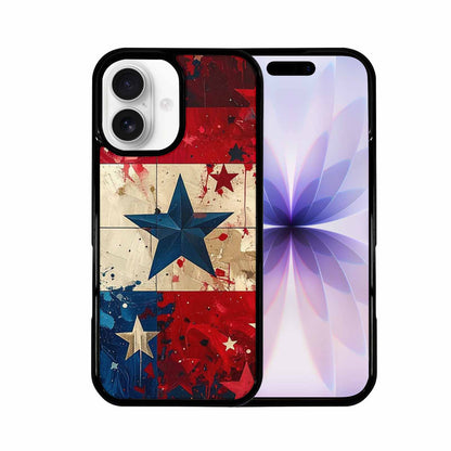 iPhone 17 Case — Patriotic Stars And Stripes Galaxy Space, Custom Phone Case