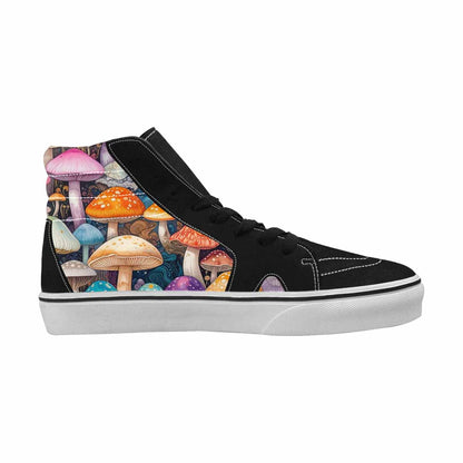 MEN'S Mushrooms High Top Canvas Aesthetic Custom Shoes
