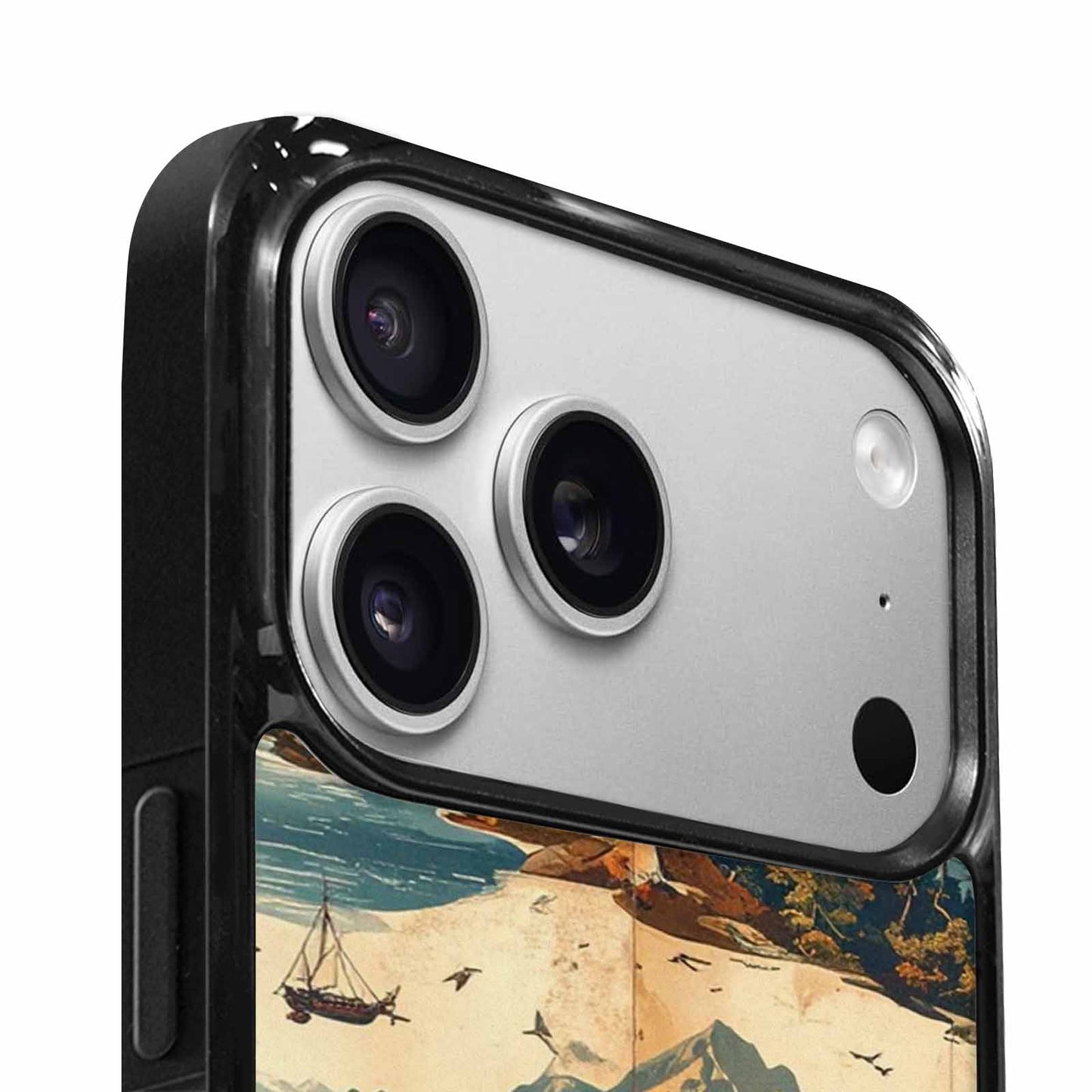 iPhone 17 Pro Case — Vintage Travel Artwork Pattern Retro Vintage, Custom Designed Case Cover