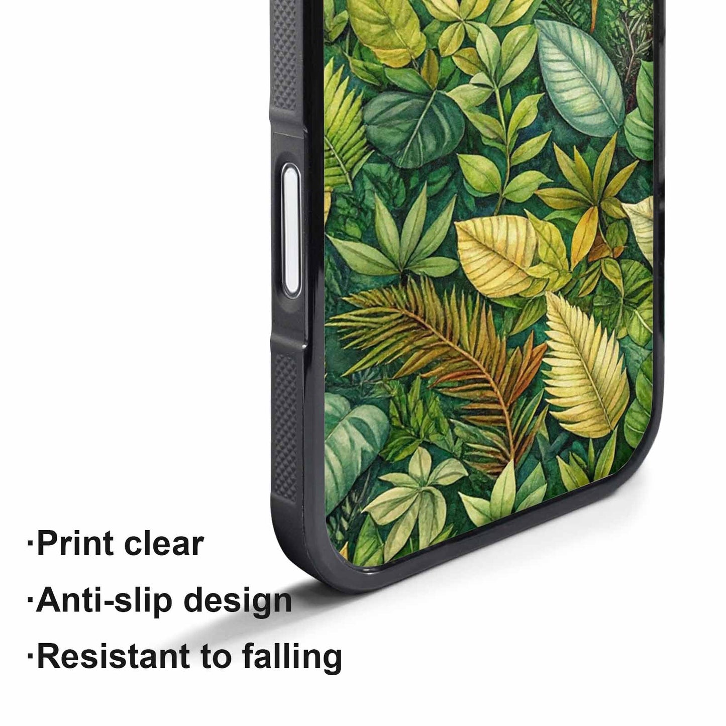 iPhone 17 Air Case — Small Seven Point Palmate Leaf Floral, Custom Phone Case