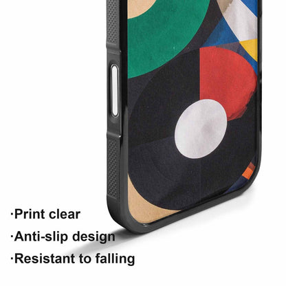 iPhone 17 Case — Memphis Art Pattern Retro Vintage, Custom Phone Case