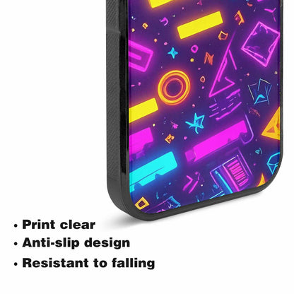 iPhone 15 Plus Case — 80s Retro Motif 80s Retro Motifs, Original Design Phone Case