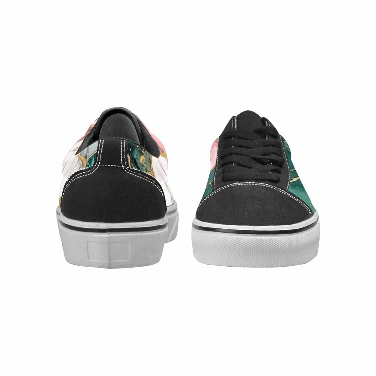 WOMEN'S Marble Stone Texture Canvas Lace-Up Y2K Shoes