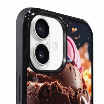 iPhone 17 Case — Extreme Close Up Shot Original Art, Custom Print Case Cover