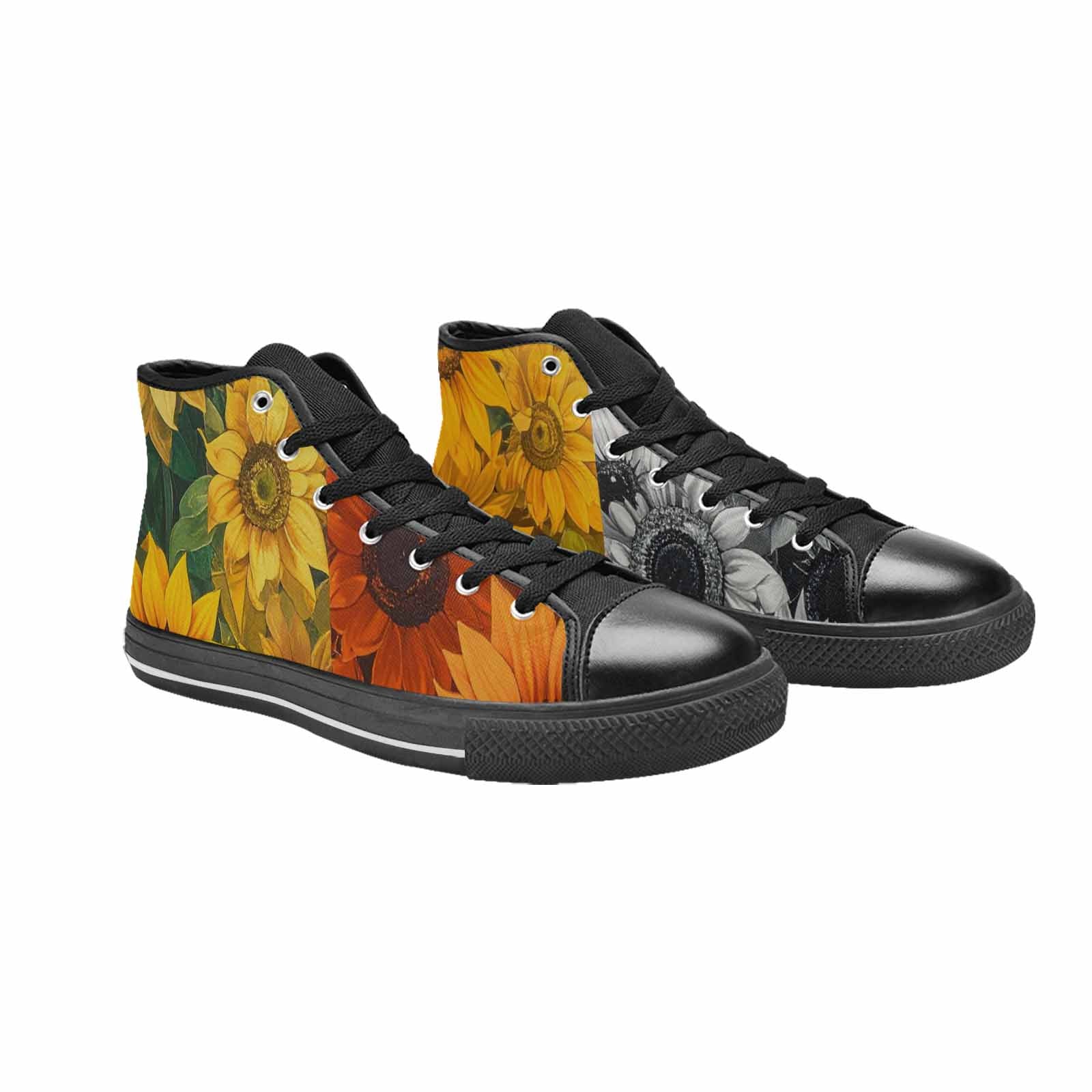 WOMEN'S Blend Melt Them High Top Canvas Aesthetic Shoes
