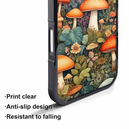 iPhone 17 Air Case — Mushrooms Botanicalmushrooms P Nqy Floral, Custom Printed Phone Case