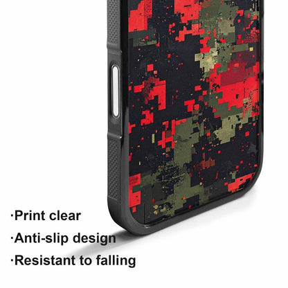 iPhone 17 Case — Small Military Camouflage Blotch Camo, Unique Phone Case Design