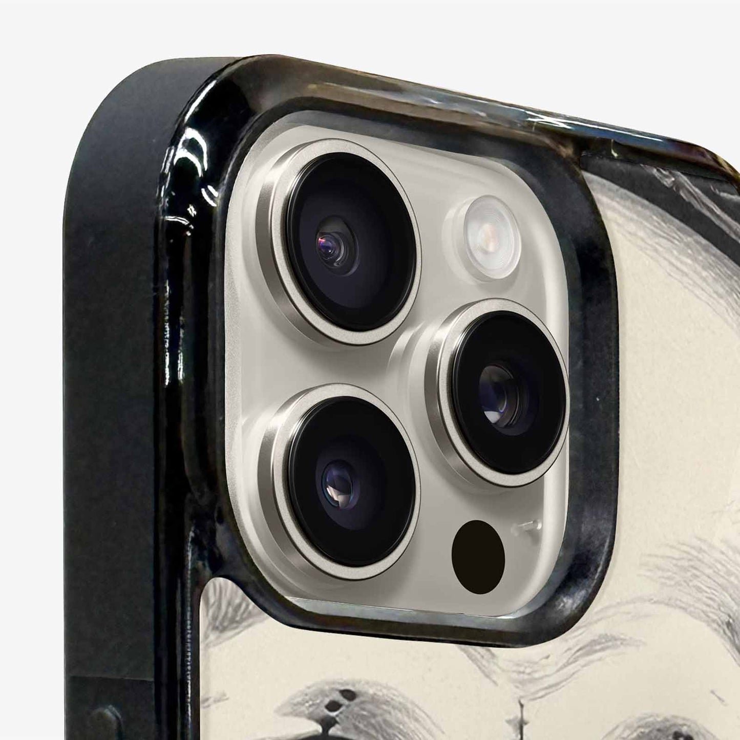 iPhone 16 Pro Max Case — 20 Skulls Overlapping Seamless Tileable Pattern, Custom Print Case Cover
