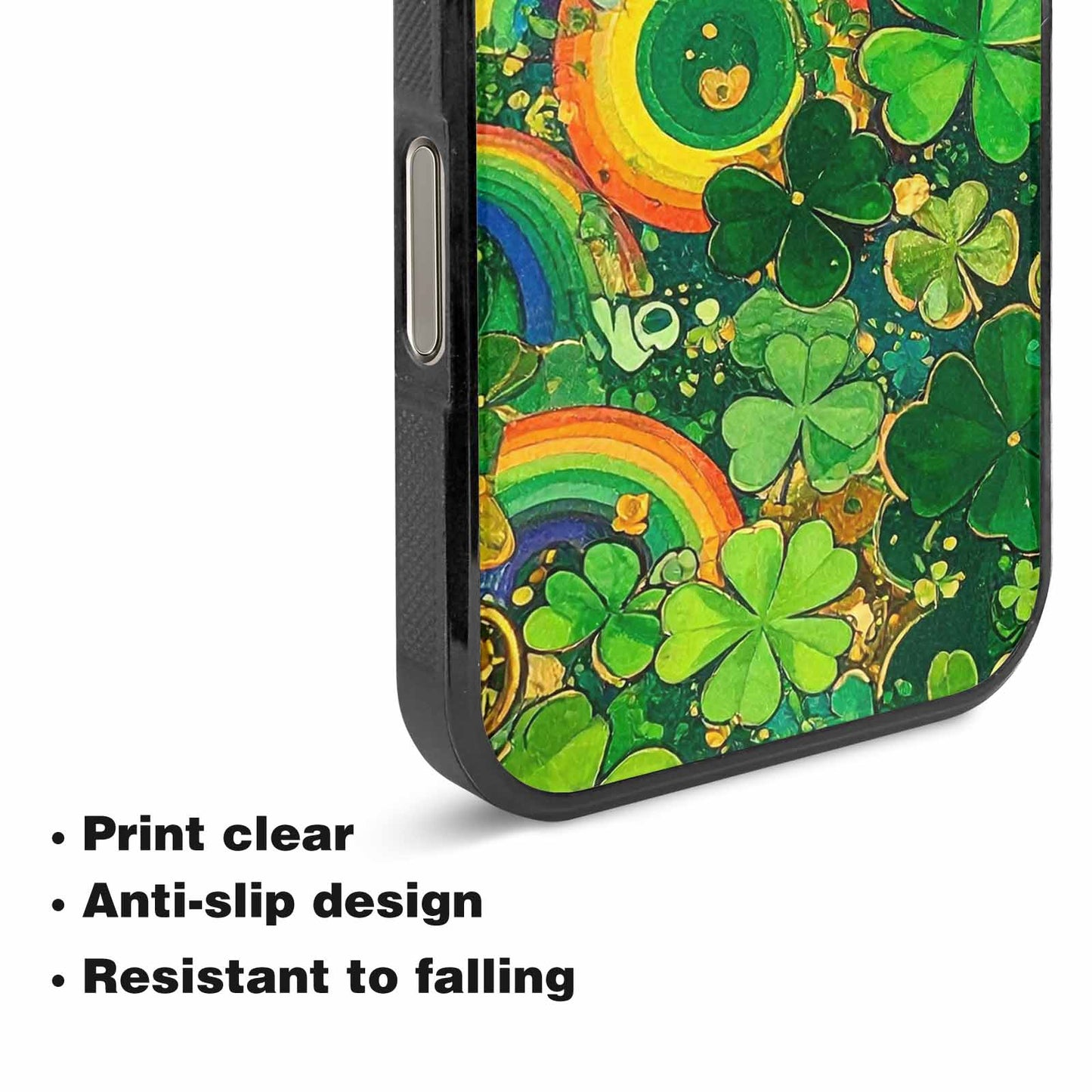iPhone 16 Pro Case — St Patrick\'s Clover St Patrick\'s Clover, Custom Printed Phone Case