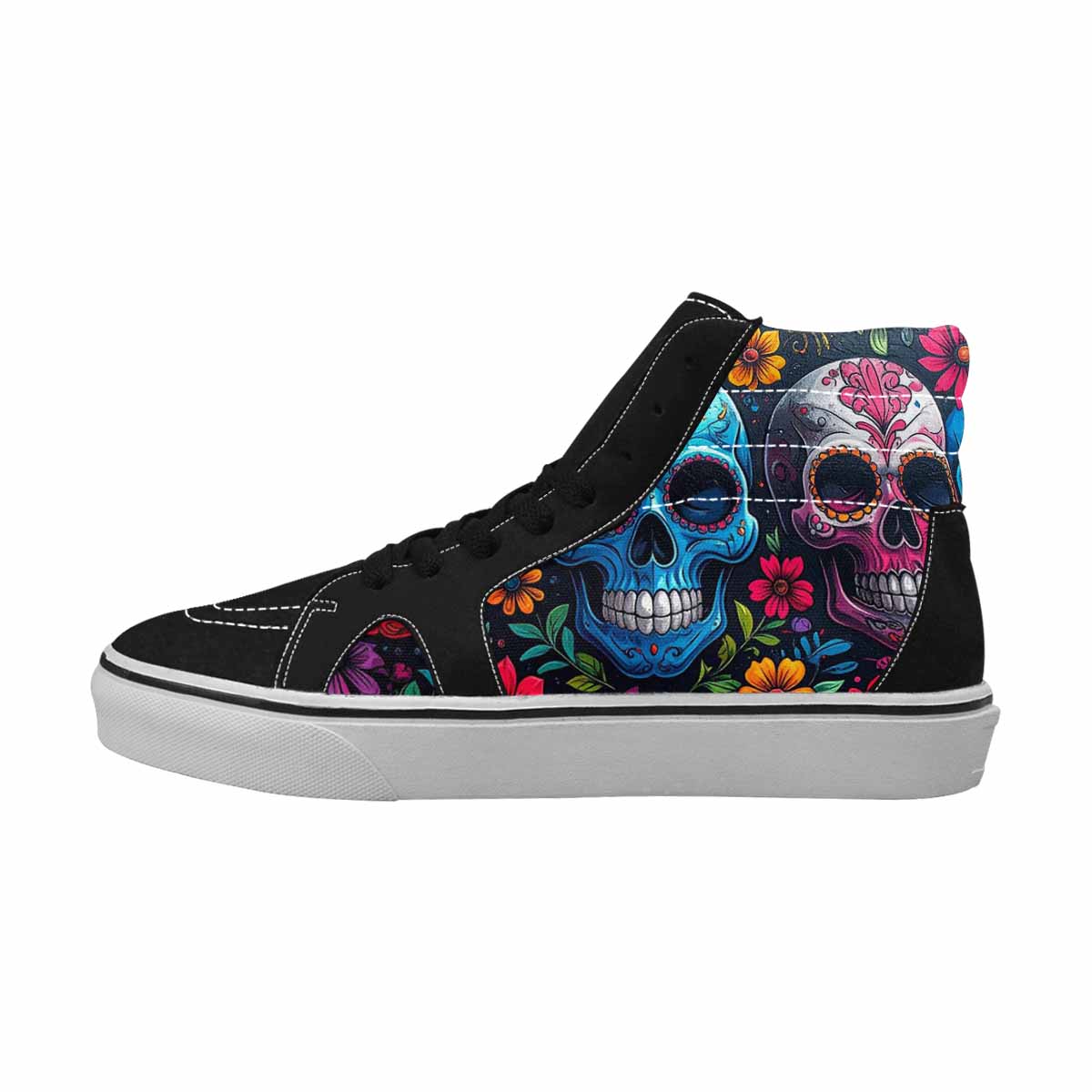 MEN'S Vibrant Skull Pattern 15 Ferion
