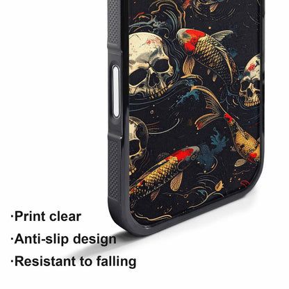 iPhone 17 Pro Max Case — Skull Dark Art Gothic Print Gothic, Custom Print Case Cover