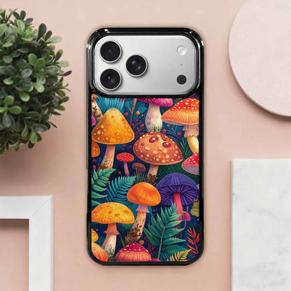 iPhone 17 Pro Max Case — Mushrooms Botanicalmushrooms P Npq Floral, Customized Protective Case