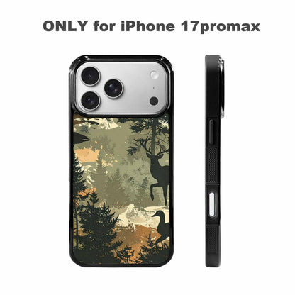 iPhone 17 Pro Max Case — Hunting Camouflage Pattern With Camo, Custom Made Phone Cover