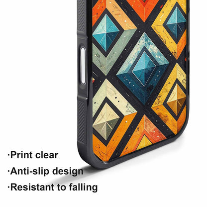 iPhone 17 Pro Max Case — Vintage Summer Diamond Retro Vintage, Customized Protective Case