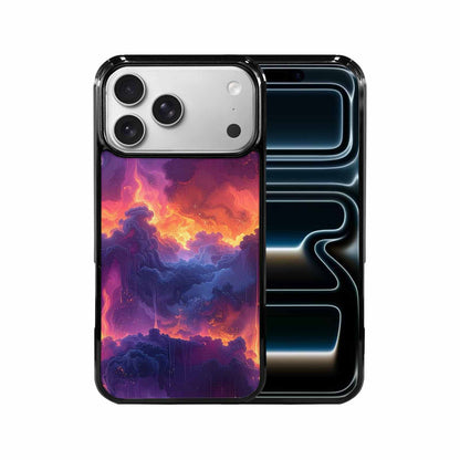 iPhone 17 Pro Max Case — Seamless Tileable Pattern Of Galaxy Space, Customized Protective Case
