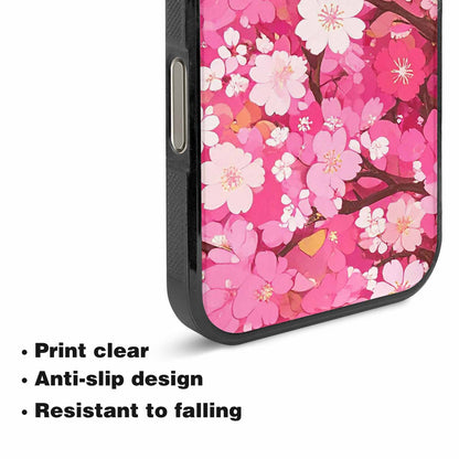 iPhone 16 Pro Max Case — Cherry Blossom Branch Cherry Blo E7l, Custom Made Phone Cover
