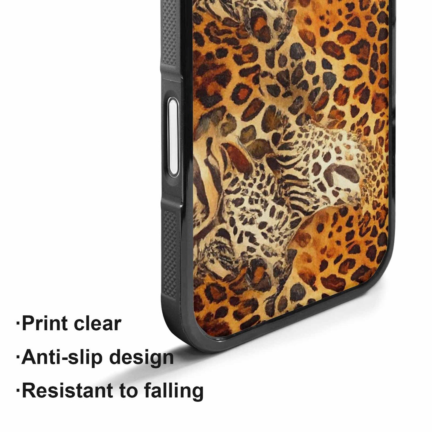 iPhone 17 Case — Small Animal Print Pattern, Animal Print, Custom Art Phone Cover