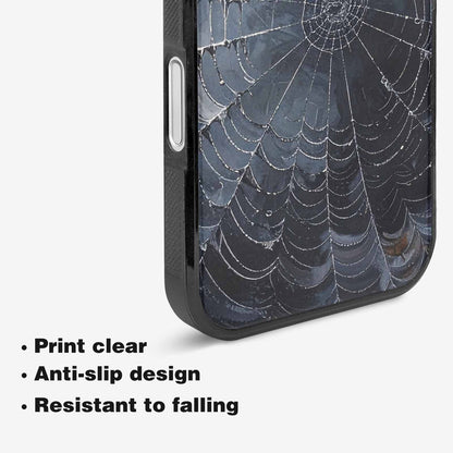 iPhone 16 Case — Spider Web Gothic Spider Web Gothic, Custom Art Phone Cover