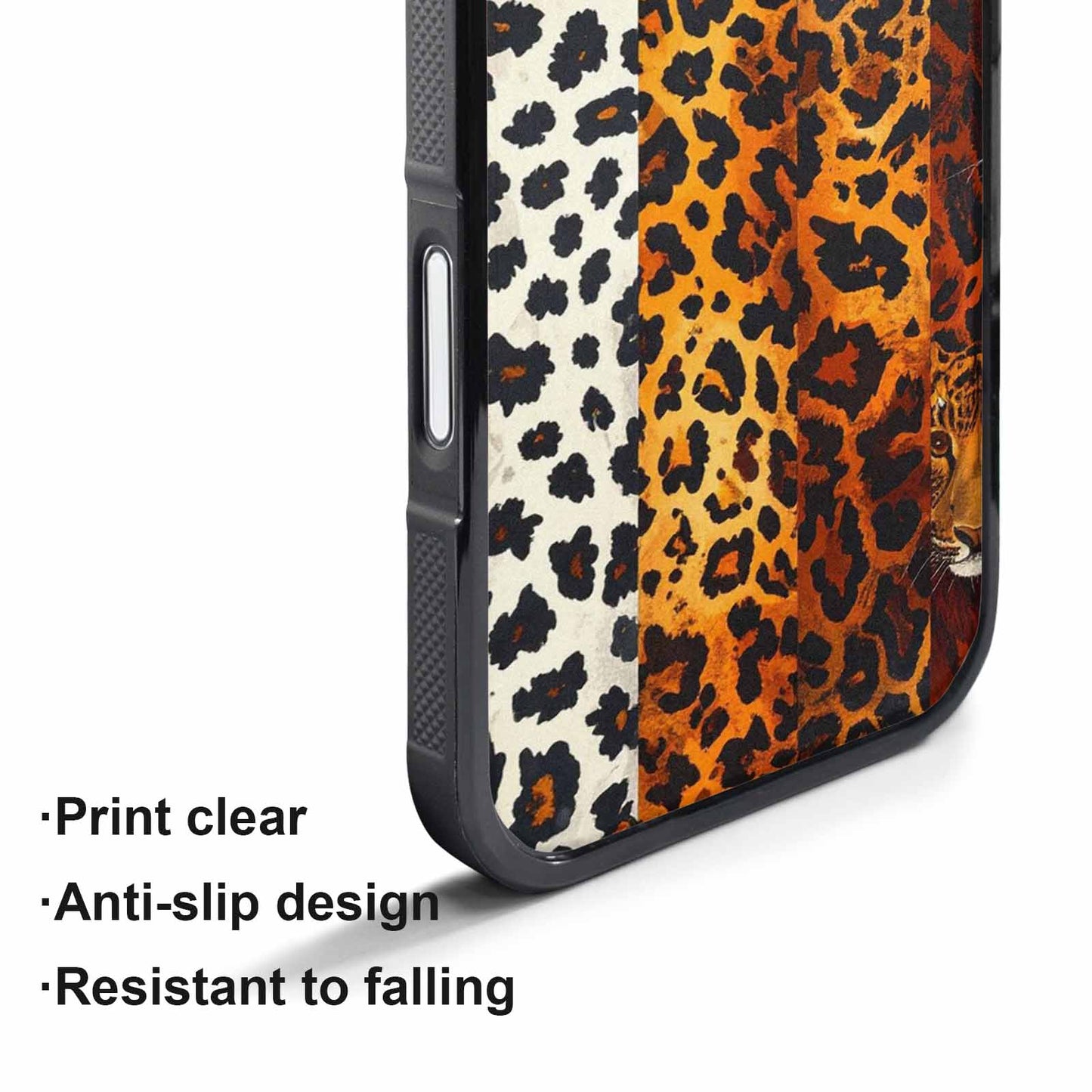 iPhone 17 Pro Max Case — Small Animal Print Pattern, Animal Print, Original Design Phone Case