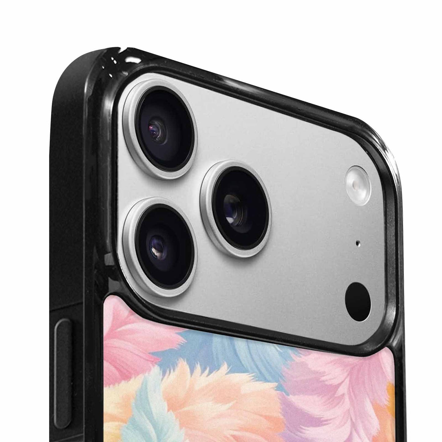 iPhone 17 Pro Max Case — Zebra Pastel Rainbow Animal Print, Custom Print Case Cover