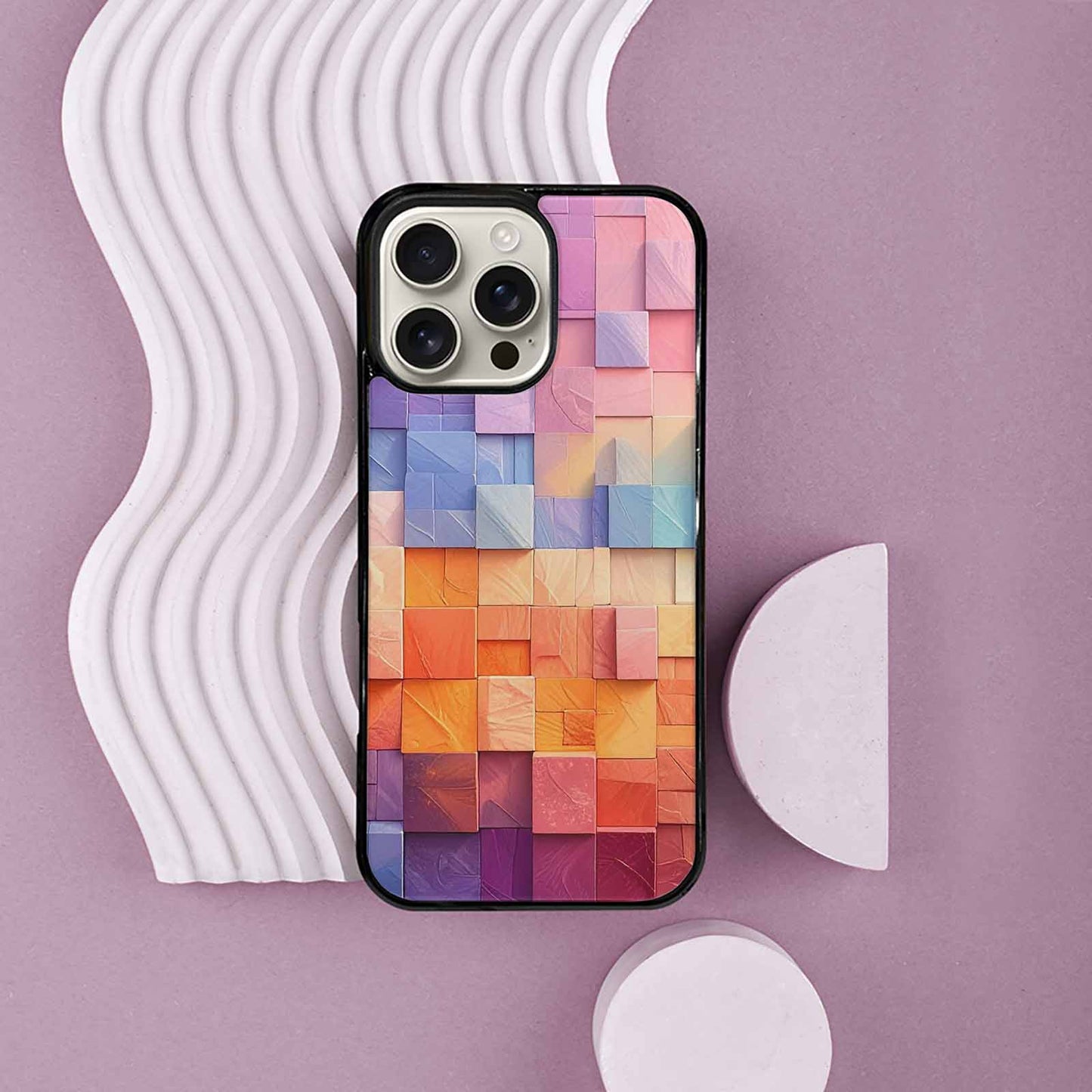 iPhone 16 Pro Max Case — Color Gradient Fade Pattern Hundreds Of, Original Design Phone Case