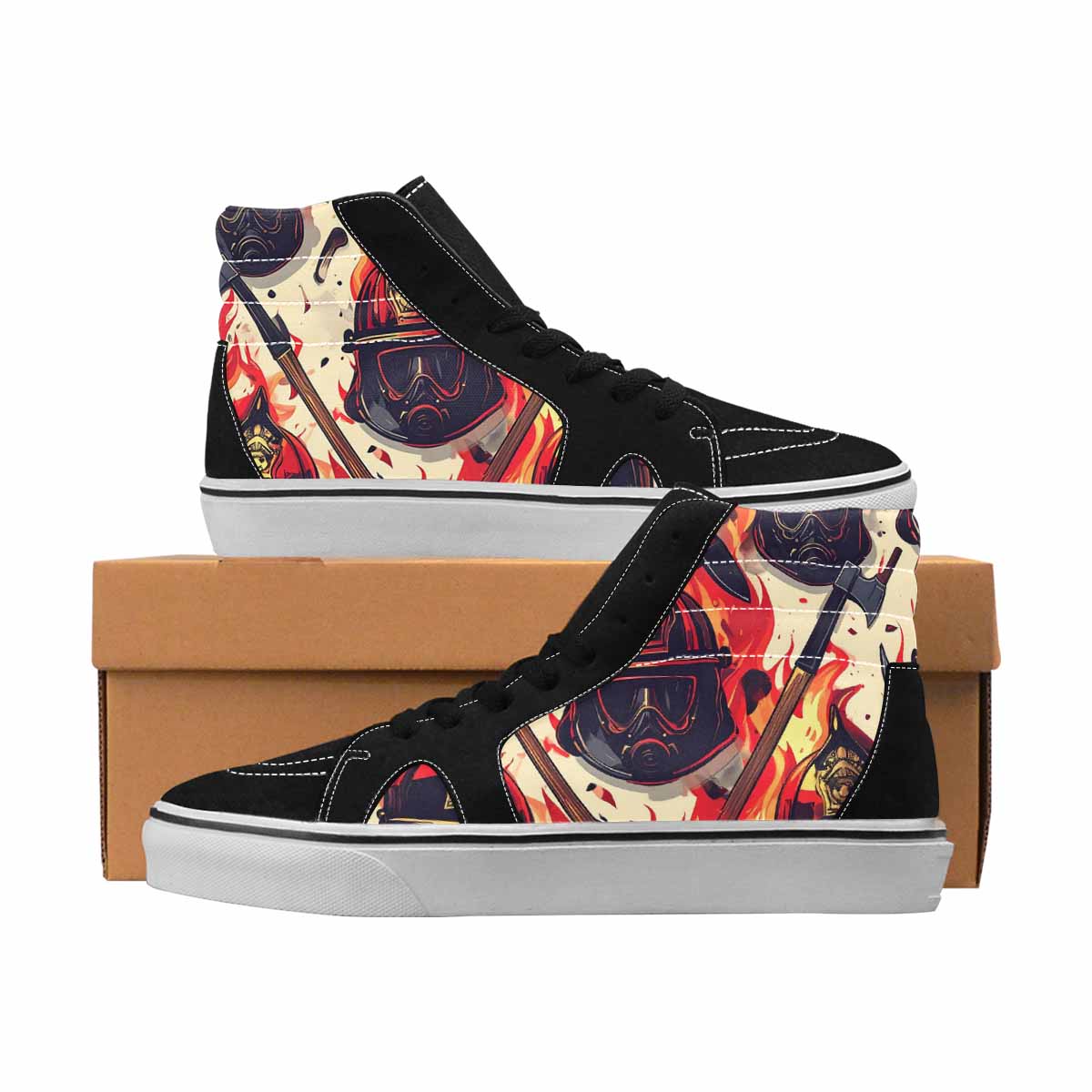 MEN'S Dark Black White Repeat Gold 3 Ferion