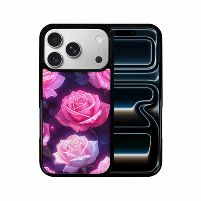 iPhone 17 Pro Case — Watercolor Marble Rose Watercolor Abstract, Custom Printed Phone Case