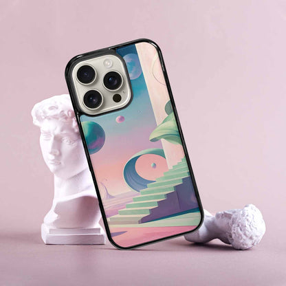 iPhone 16 Pro Case — 1930s European Surrealist Art Style Dreamlike, Custom Phone Case
