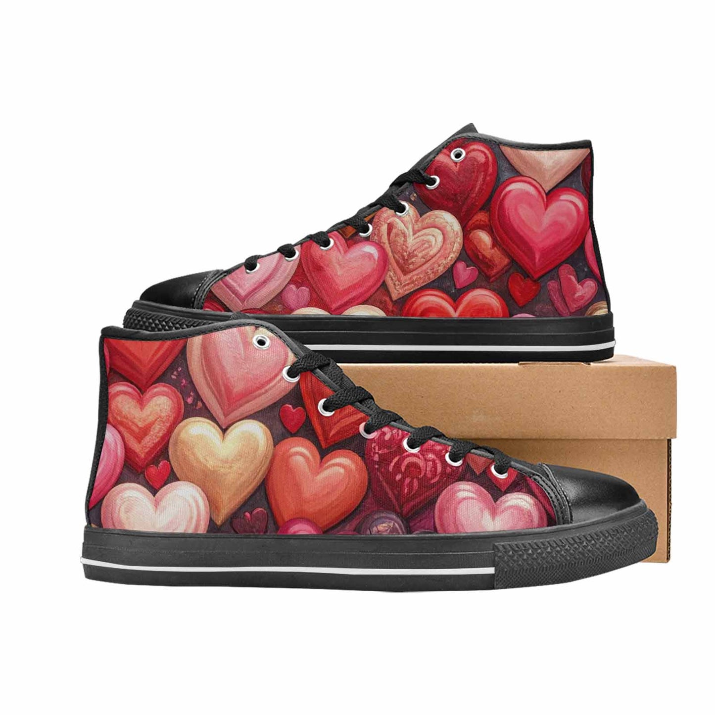 MEN'S No Words Or High Top Canvas Vivid Sneakers